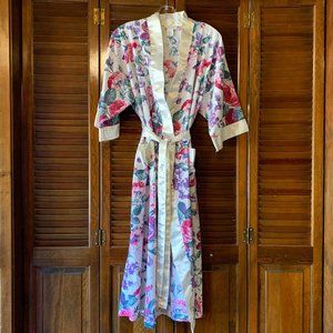 Cachet Vintage Long Floral Robe